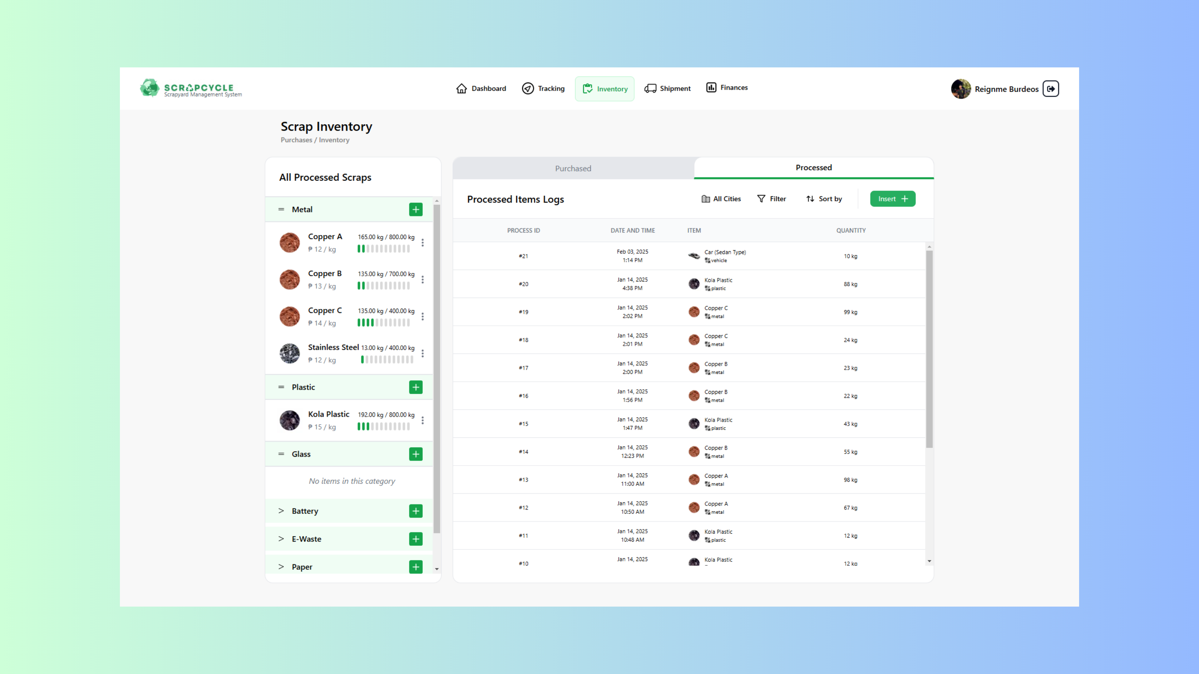 ScrapCycle Junkshop Management System